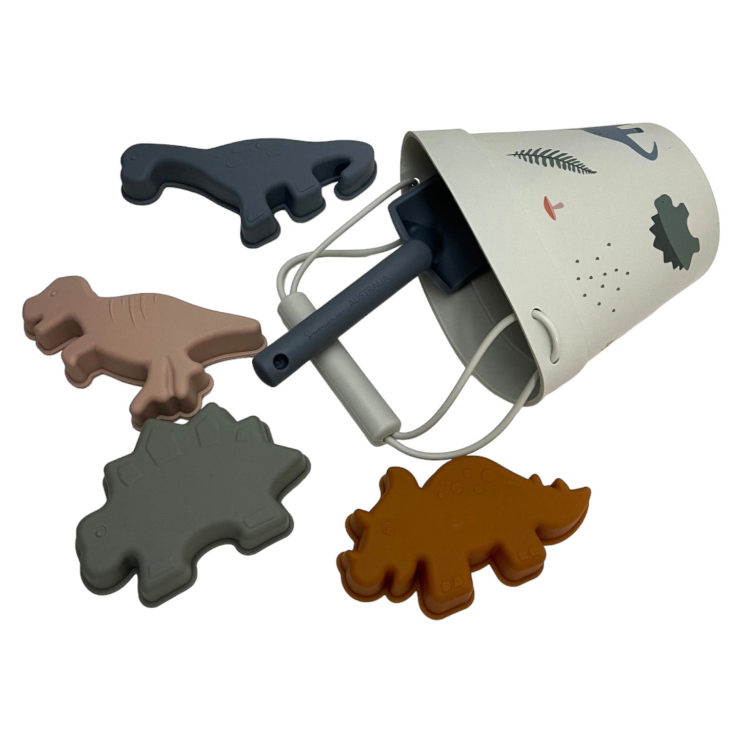 Beach Toy Set - Green Dinosaurs