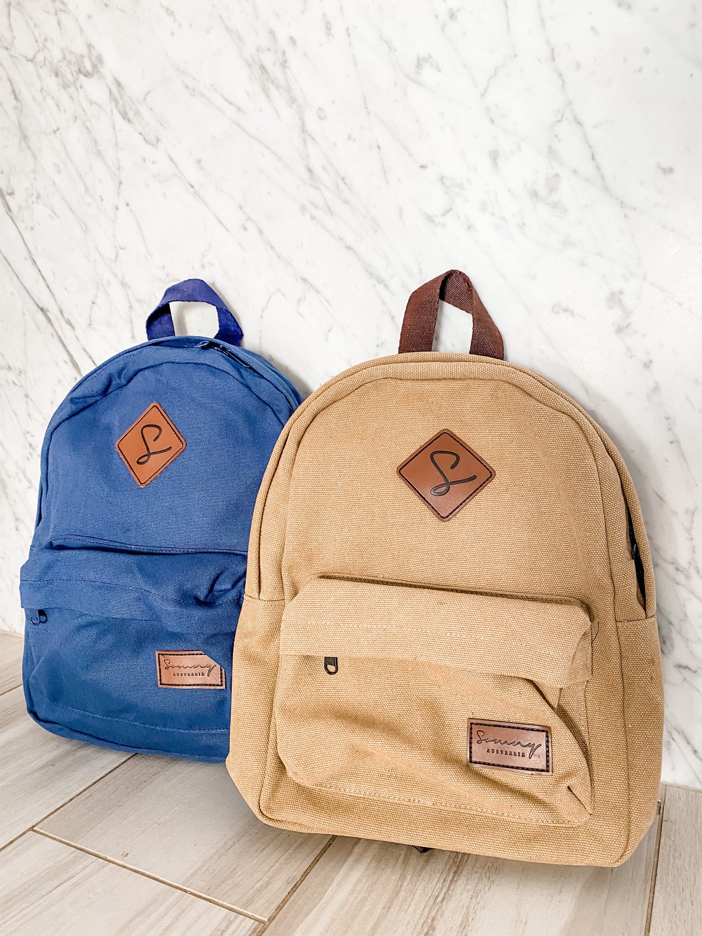 Beige Backpack (Slightly Faded)