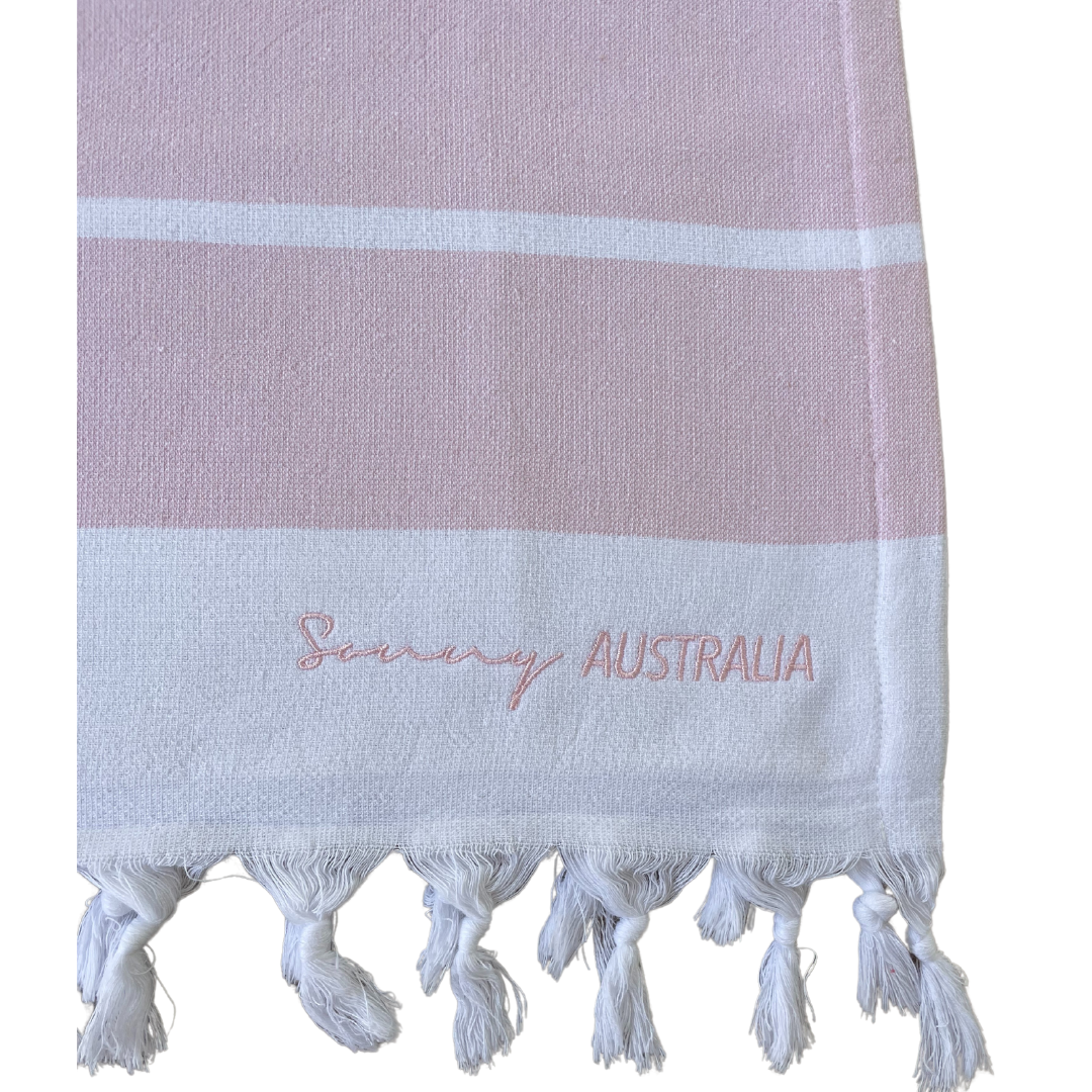 Hooded Poncho (Pink)