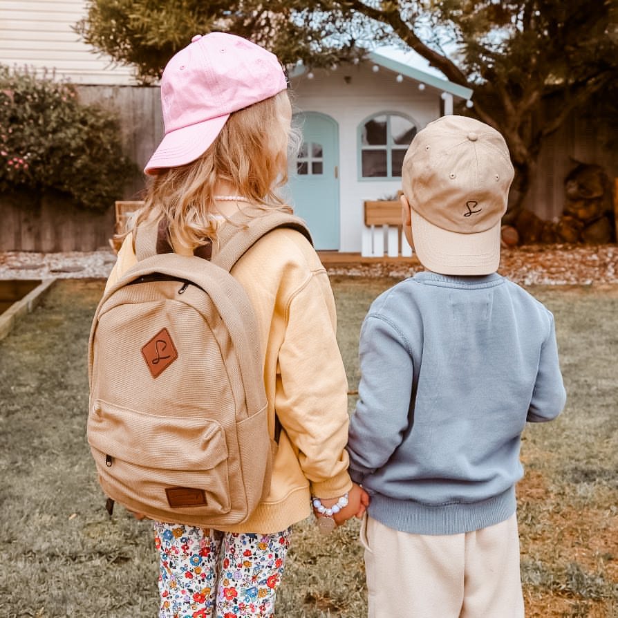 Beige Backpack (Slightly Faded)