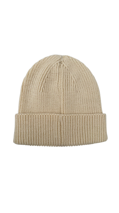 Cream Beanie