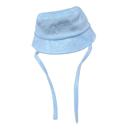 Blue Terry Towelling Bucket Hat